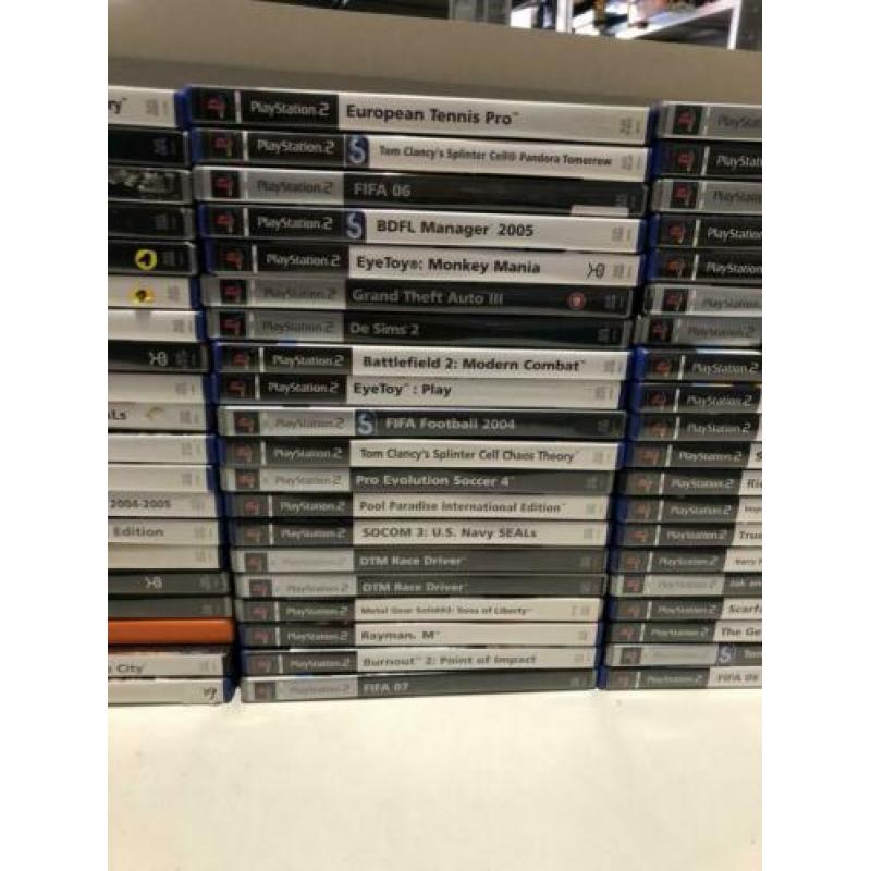 PlayStation 2 games 80 stuks. 70 euro + gratis verzending