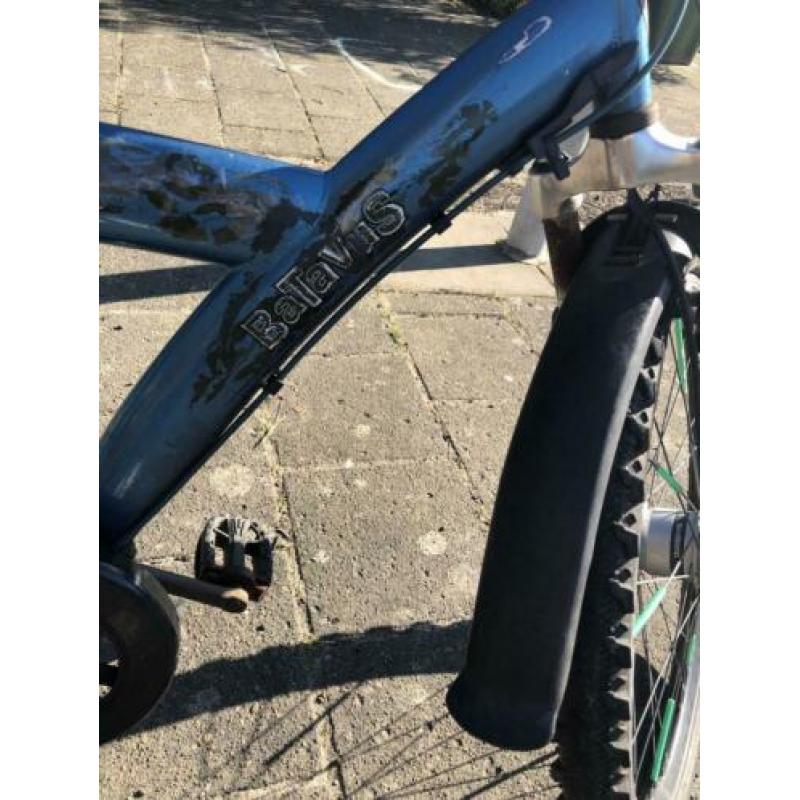 Blauwe Batavus kinderfiets 24 inch