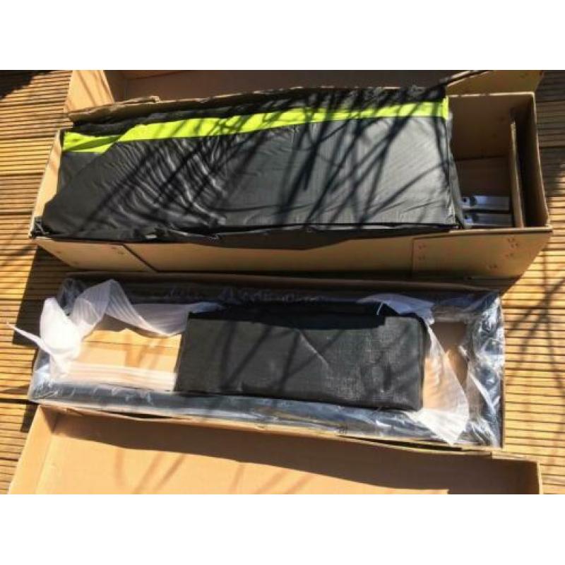 Nieuwe Exit Trampoline 214x305cm inground met veiligheidsnet