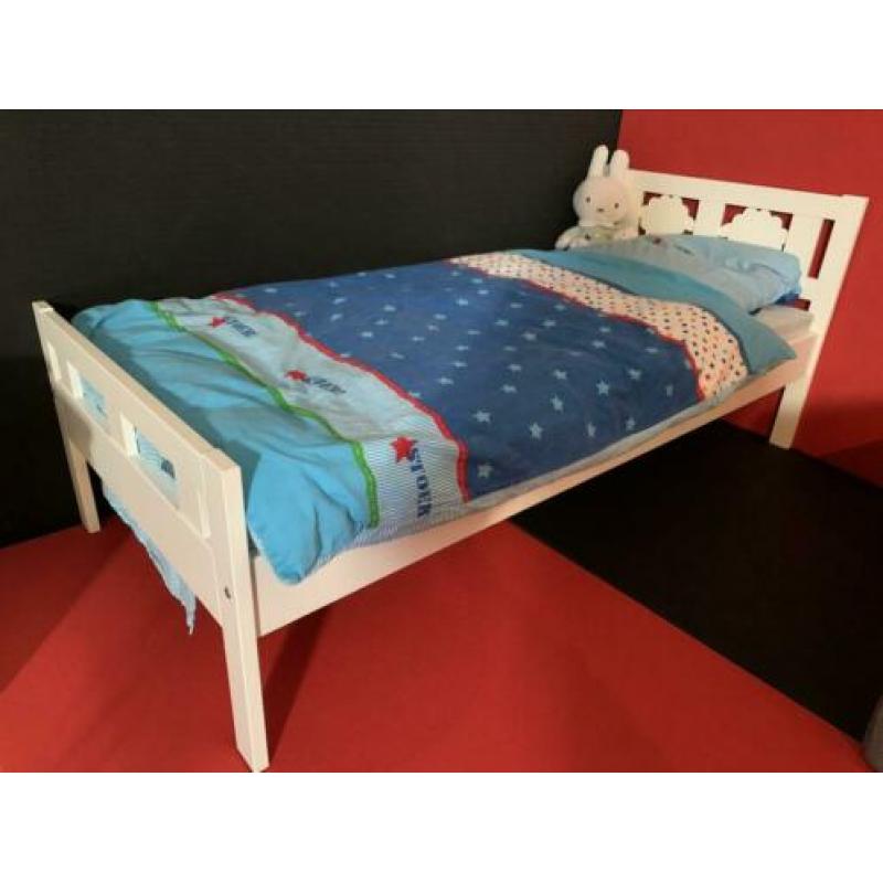 Kinderbed met lattenbodem en matras 160x70