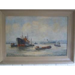 Rotterdamse haven, Henk Welther.