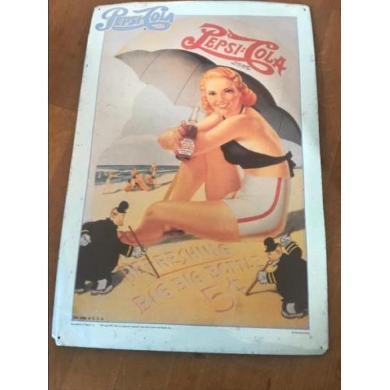 Pepsi cola bord