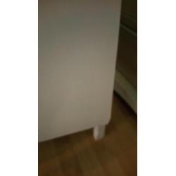 Brocant ladekastje Barok antiek beslag kast buikkast