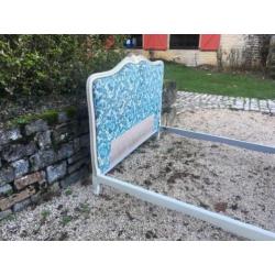 Romantische frans gecraqueleerd barok ledikant incl bodem