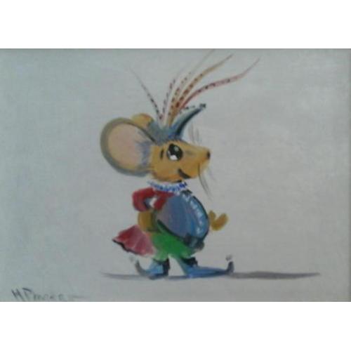 Muisje is prins carnaval - alaaf - henk poeder
