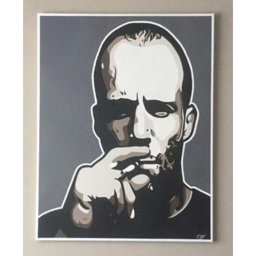 Schilderijen handgeschilderd acryl