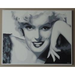 Schilderijen handgeschilderd acryl