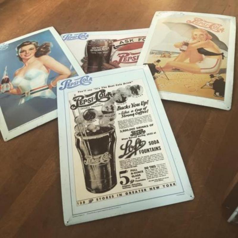 Pepsi cola bord