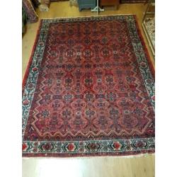 vintage handgeknoopt perzisch tapijt Hosseinabad 310x232