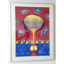 Abstract op papier Mateo vd Heuvel