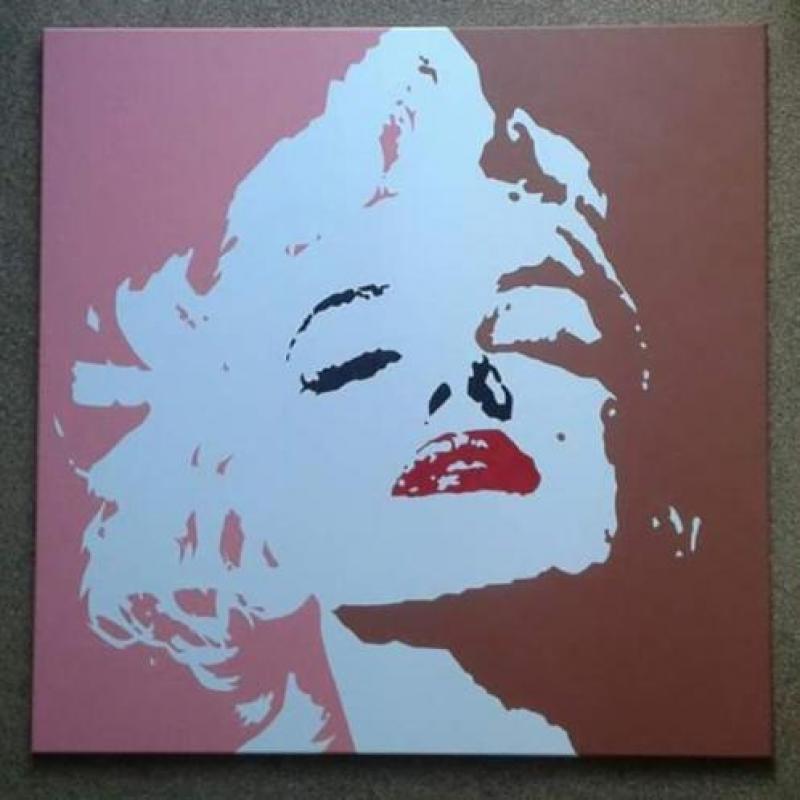 Schilderijen handgeschilderd acryl