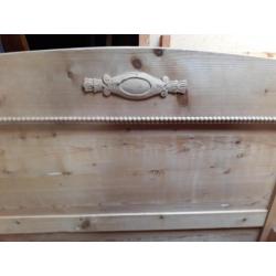 geloogd grenen bed 180 x 80
