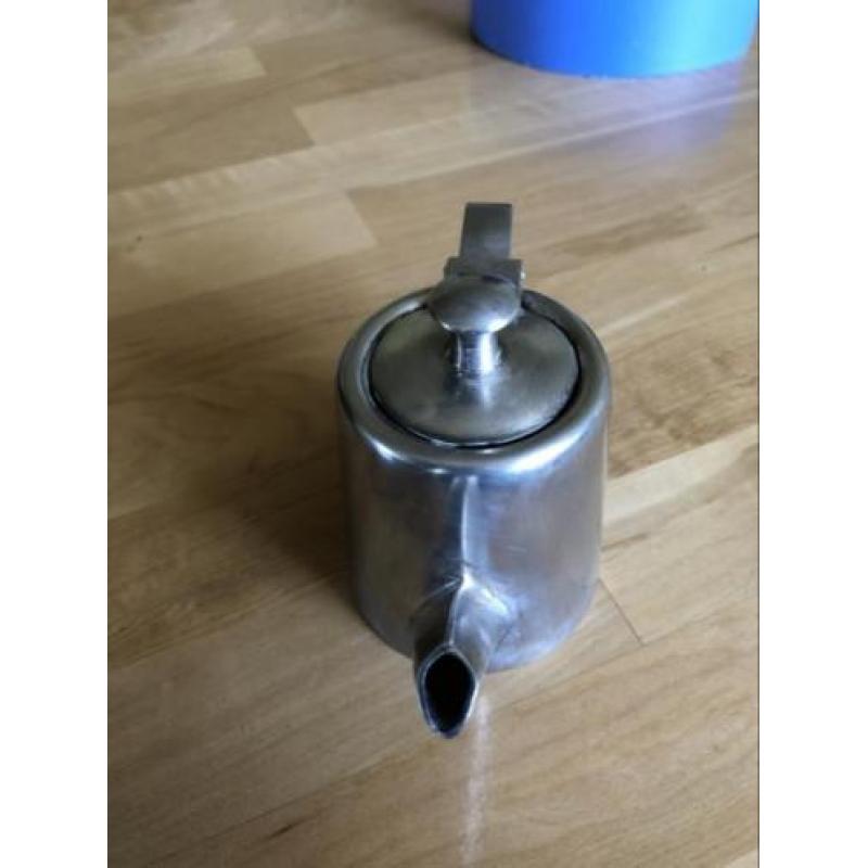 Sola verzilverd 100 theepotje 11 cm hoog