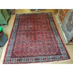 vintage handgeknoopt perzisch tapijt Hosseinabad 310x232