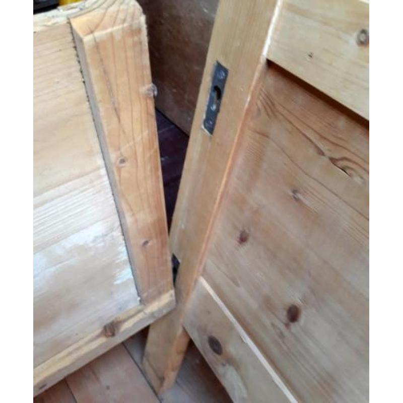 geloogd grenen bed 180 x 80