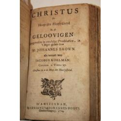John Brown - Christus de Weg + Christus de Hoop (circa 1700)