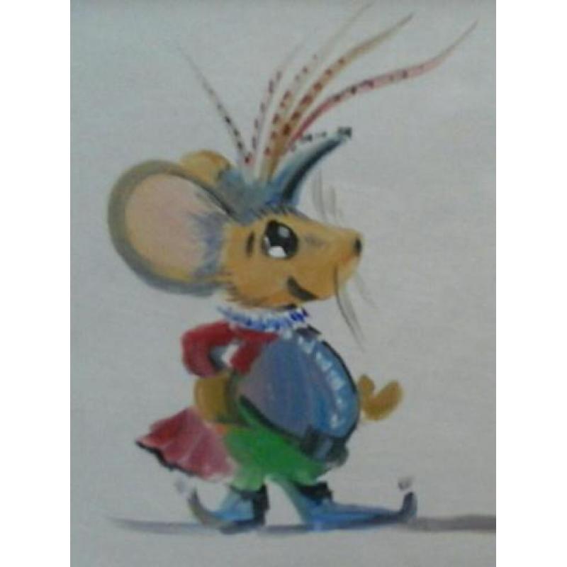 Muisje is prins carnaval - alaaf - henk poeder