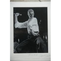 Govert de Roos, 8 gesigneerde foto's, Bowie, Hazes, Queen ea