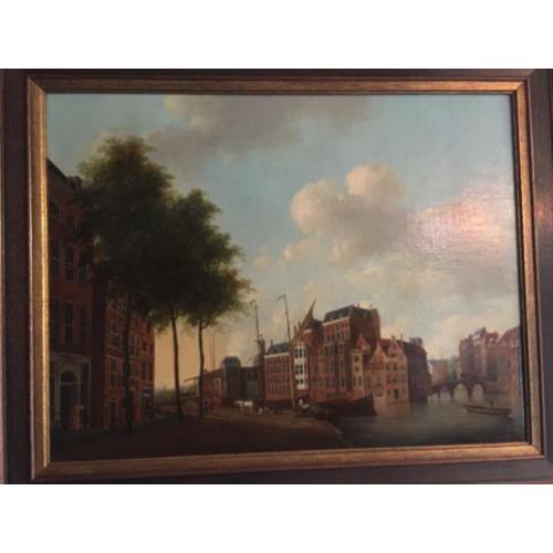 18de eeuws schilderij Rotterdam beurs