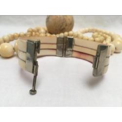 Antiek ivoren armband / v / v 1947