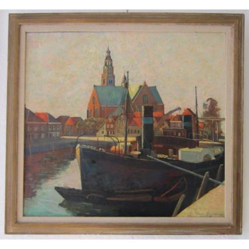 ==MAASSLUIS====haventje===Georges Hogerwaard 1878-1939==