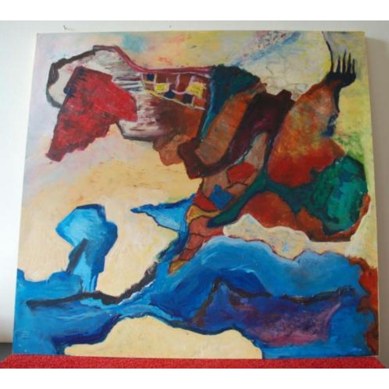 Hans van Schalkwijk - schilderij 'Wild Beest'