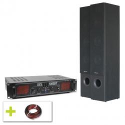 SkyTronic 700W HiFi geluidsset met Bluetooth versterker en H