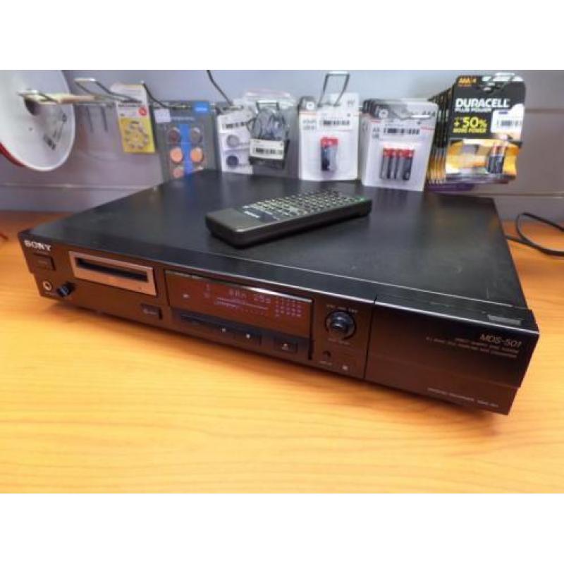 Top Sony MDS 501 md speler, kleur zwart - U.P. Dordrecht
