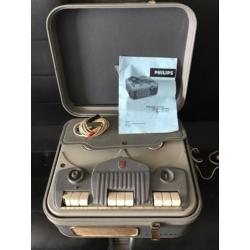 Antieke philips band recorder Type EL.3516 werkt en compleet
