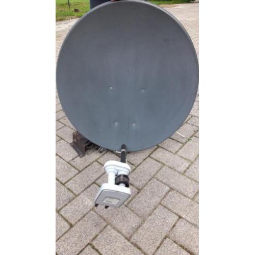 Schotelantenne (sateliet) met DUO LNB