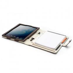 Booqpad lederen iPad hoes organizer notitieblok