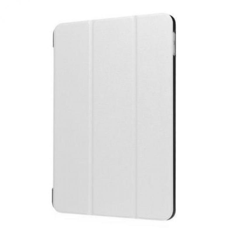 Tri-fold smart case hoes voor iPad 9.7 (2017 / 2018) - wit