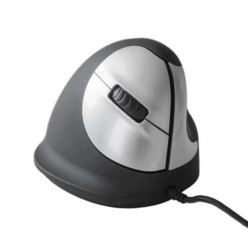 R-Go HE Mouse, Ergonomische muis, M, Rechts, Bedraad