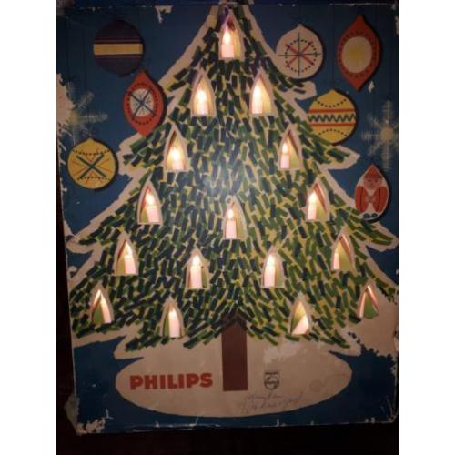 Oude Philips kerstboom verlichting