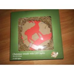 kerstkrans kerstpot bekleding