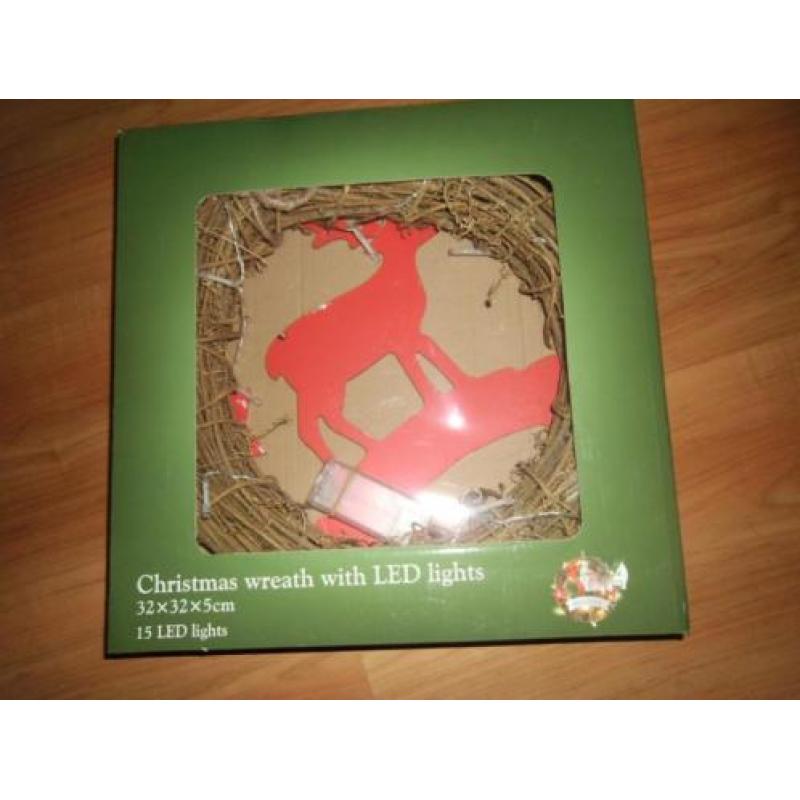 kerstkrans kerstpot bekleding