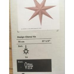 Rood licht stern Van Ikea