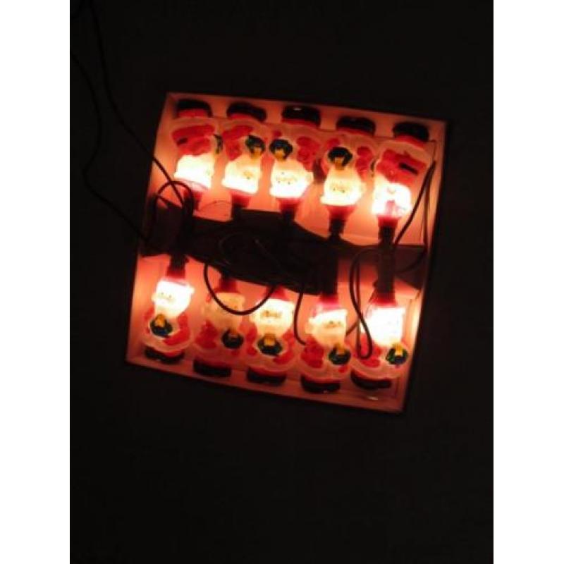 Kerstmannetjes snoerverlichting sfeerlicht