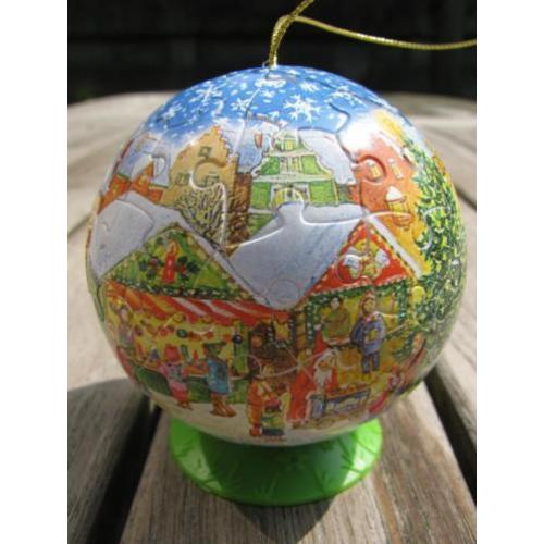 Ravensburger Puzzelbal Kerst kerstbal - Kerstmarkt