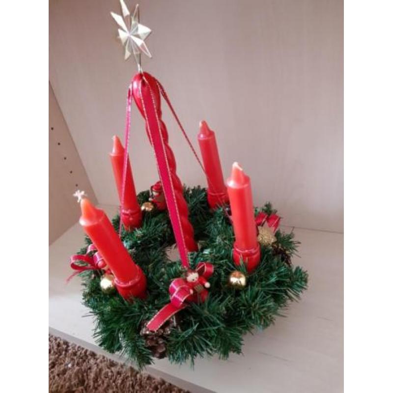 Kerstopruiming advent krans nieuw in doos