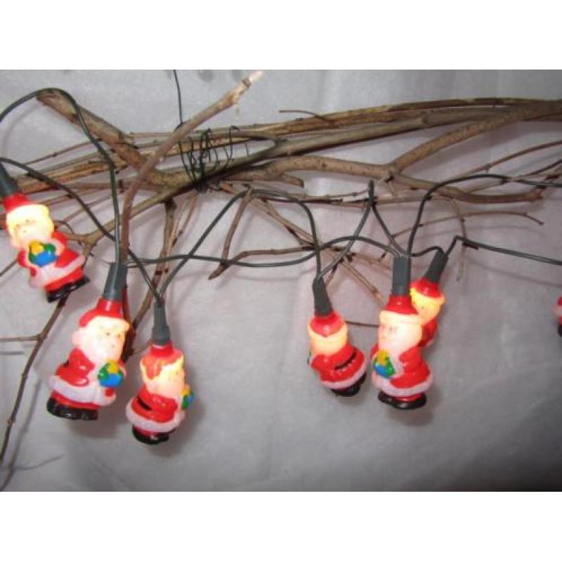 Kerstmannetjes snoerverlichting sfeerlicht