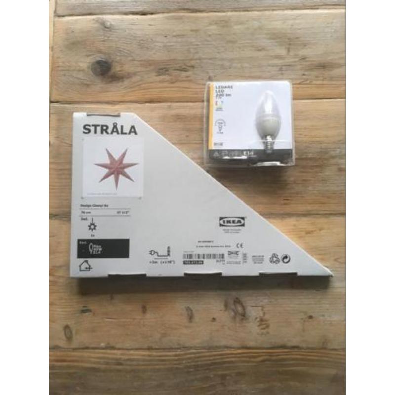 Rood licht stern Van Ikea
