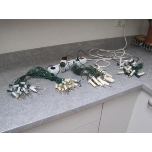 Oude kerstverlichting 4 x