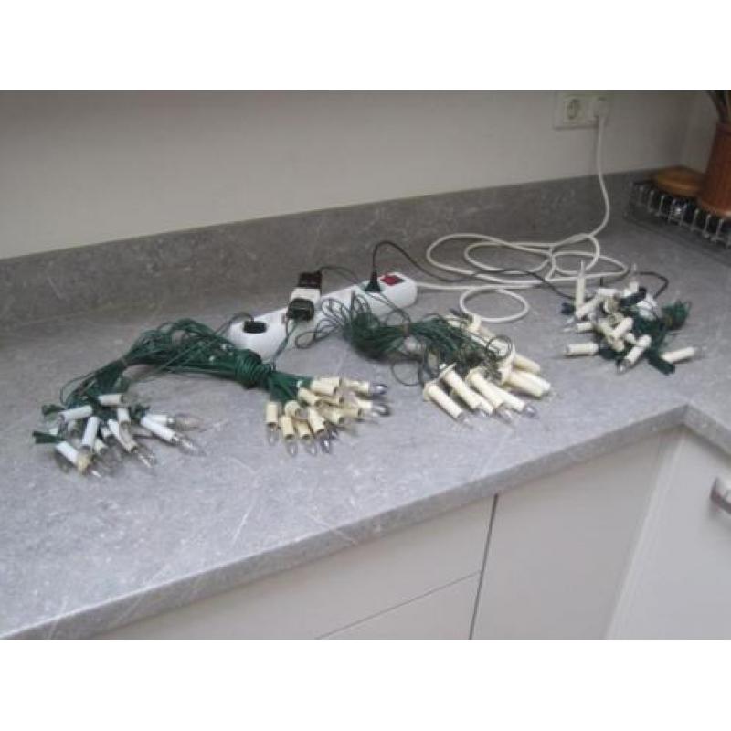 Oude kerstverlichting 4 x