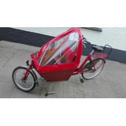 Bakfiets cargobike short kort bakfiets