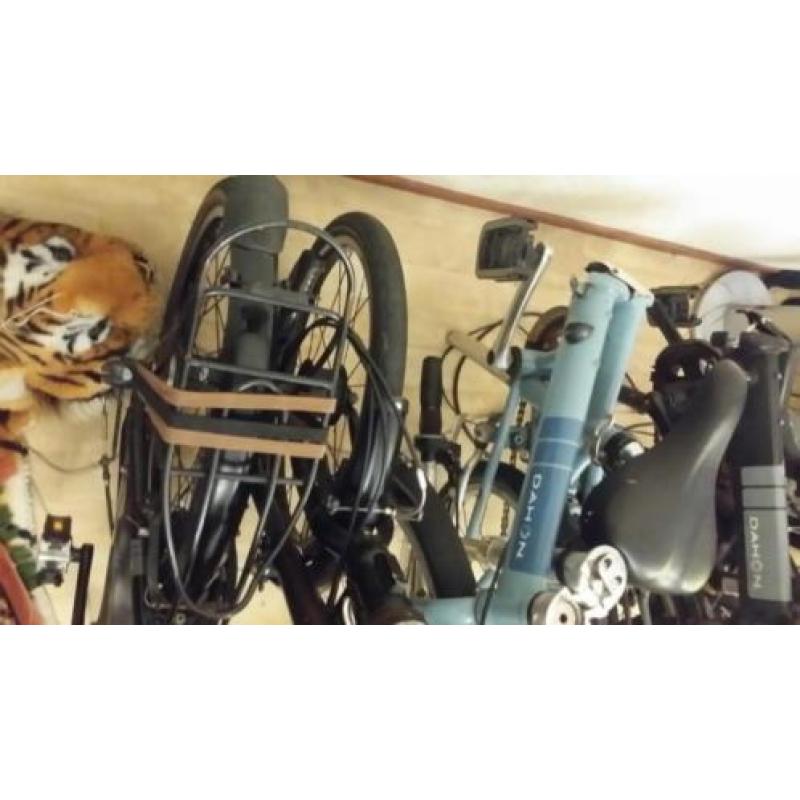 3x Dahon vouwfiet