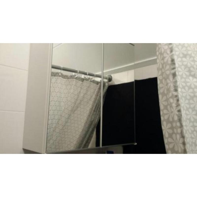 badkamer spiegel kast ikea LILLÅNGEN 2 deuren