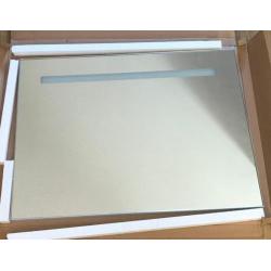 Badkamerspiegel met LED verlichting 80x60cm