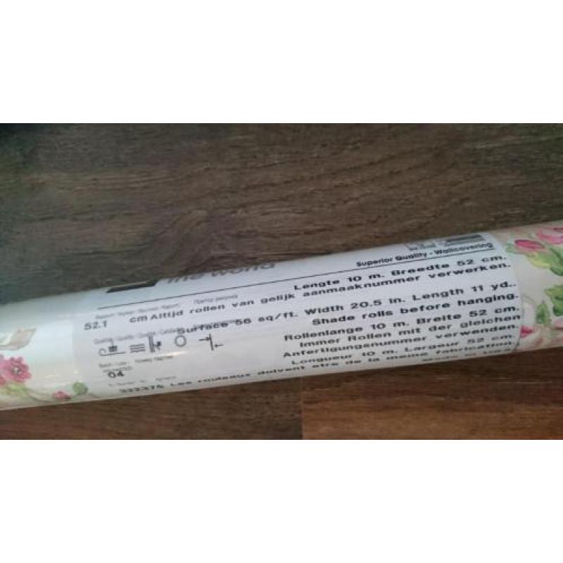 Behang van eijffinger, ong. 15m langx 52cm breed