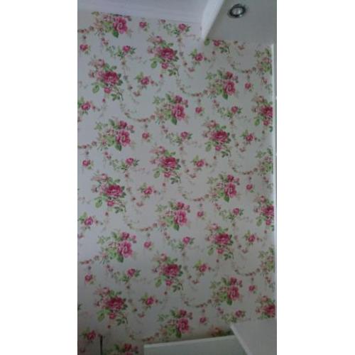 Behang van eijffinger, ong. 15m langx 52cm breed